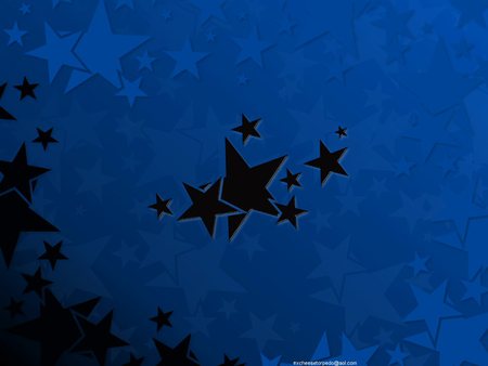 abstract stars - abstract, stars, black, blue