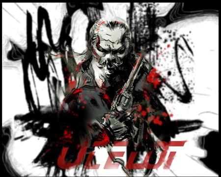 liquid ocelot - ocelot, cowboy, metal gear, liquid