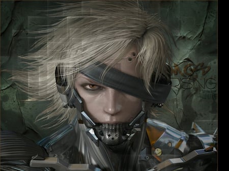 raiden - face, cool, man, video games, metal gear solid, mgs, black