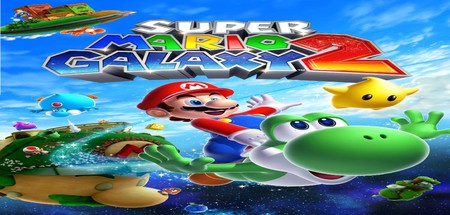 Super Mario Galaxy 2 Cover Art Wallpaper Mario Video Games