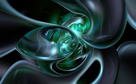 blue green float wallpapers 76917 1280x 800.jpg - glow, float, blue green, twisted