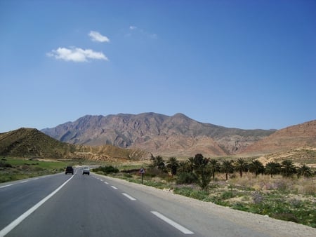 The saharan atlas - landscape, mountains, nature, sahara