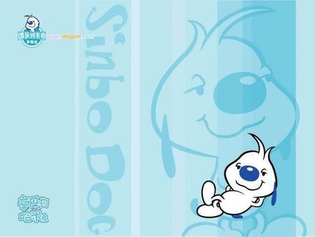 Sinbo Dog - dogs, anime, blue, sinbo dog