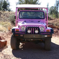 Sedona Pink Jeep