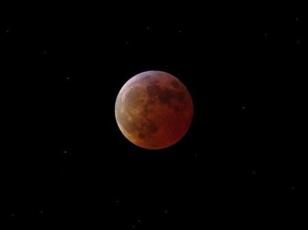 NEW BLOOD MOON - the new moon, the red moon