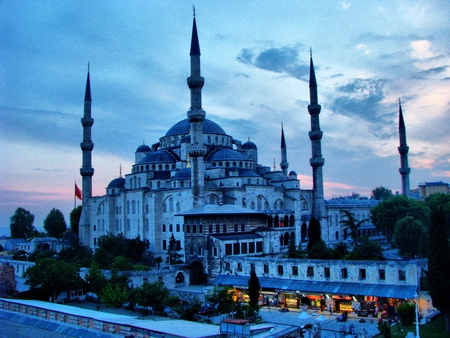 The Blue Mosque   Istanbul,Turkey