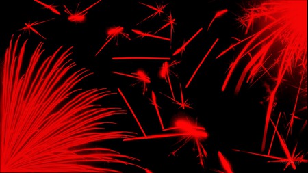 Red Shocks - widescreen, black, red, shocks, firefox persona, light, brights