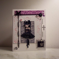 gothic card