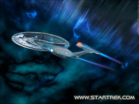 Star Trek Enterprise E - star trek, tv series, sci-fi