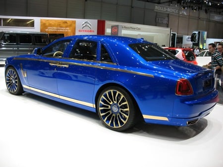 Rolls Royce Ghost Mansory 2010 - rolls, mansory, ghost, 2010, royce