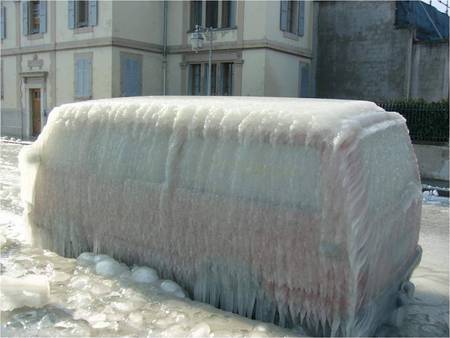 ICE - cars, ice, 1, falls