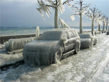 ICE - cars, ice, 1, falls