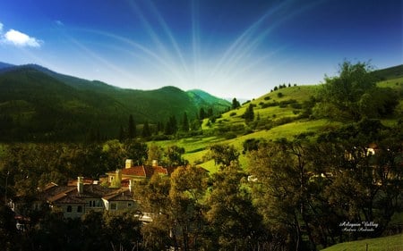 Arlequin Valley - arlequin, nature, fields