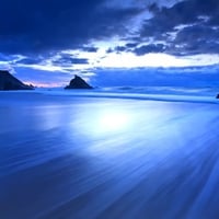 Silky Blue Beach