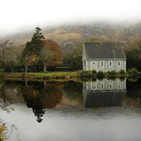 church by the lake