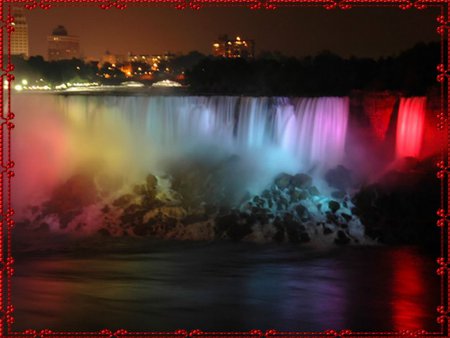 Night Time Rainbow - colors, rainbow, beautiful