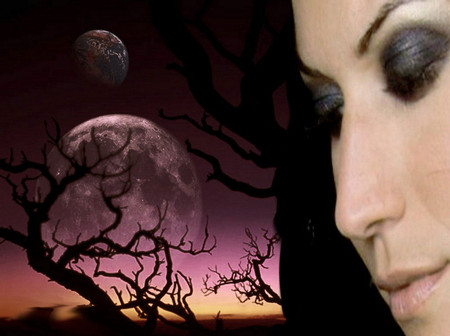 Lacuna Coil Moon - moon, cristina, lacuna coil