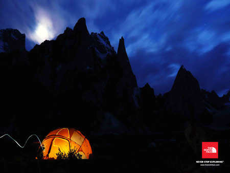 The North Face - tent, tnf, camping, mountains, outdoors, apparel, the north face