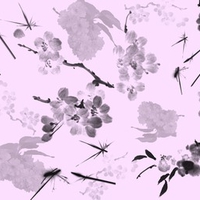 Cherry Blossom Abstract