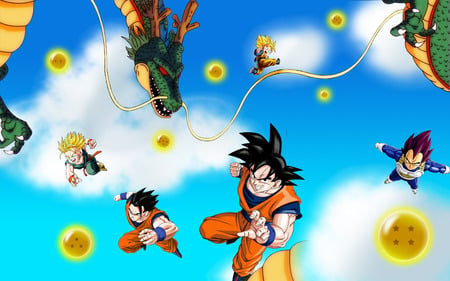 Dragon Ball Z Z-Fighters - dbgt, db, dragon ball z, z-fighters, dbz