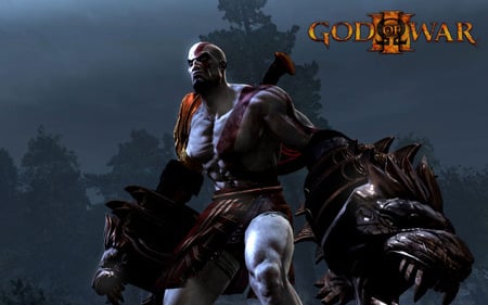 god of war 3 - fight, weapon, godofwar, dark