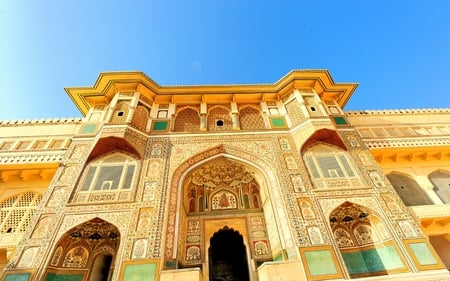 amber fort jaipur - amber, fort