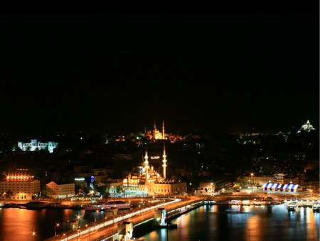 istanbul galata bridge     Turkey - galata, istanbul, turkey, bridge