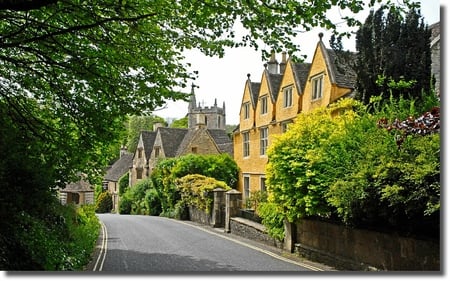 Castle Combe - uk, combe, castle