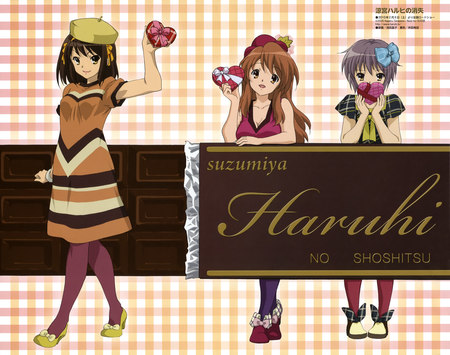 haruhi - anime, wallpaper, haruhi suzumiya