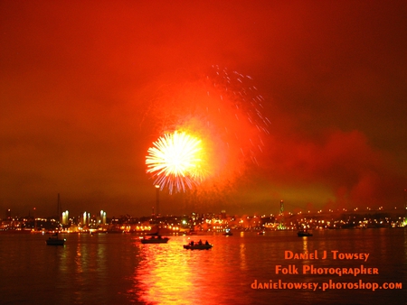 Canada Day Fireworks - danieltowsey, daniel j towsey, canada day