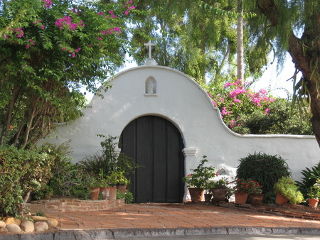 Mission Gardens - architecture, mission, garden