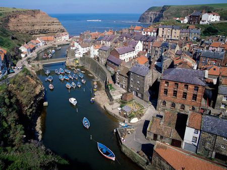 Staithes Near whitby England - picture, staithes, england, cool