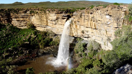 Doorn River Waterfall  - nature, waterfalls, landscape, river