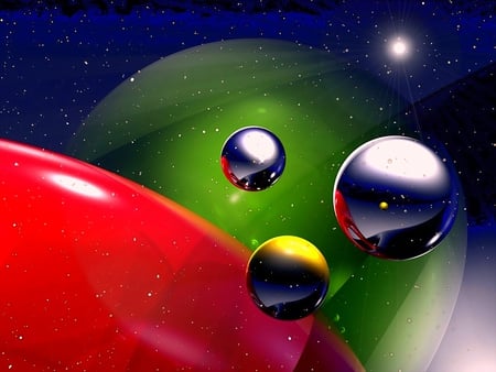 3D Wallpaper - universe, galaxy