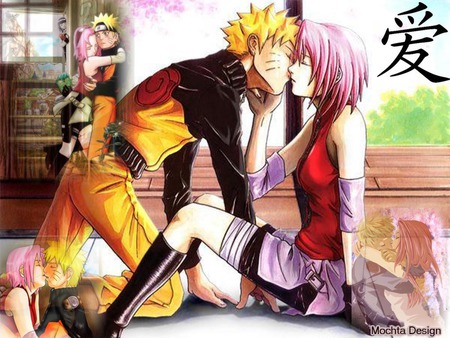 Naruto Kiss Sakura - kiss, naruto