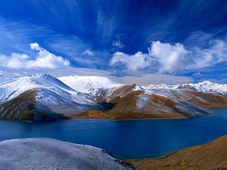 River in Hills - picture, place, cool, river in hills