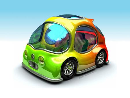 3d-cartoon - cars, anime, cartoon, 3d, others