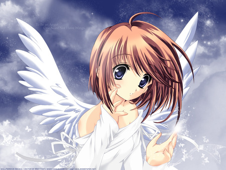 angel - girl, angel, wings