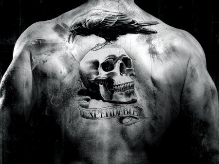 Skull Tatto On Body