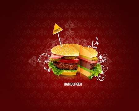 Hamburger - food, hamburger