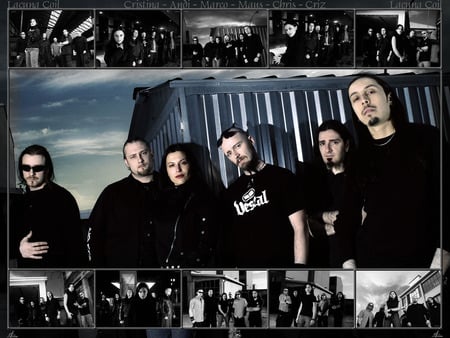 Lacuna Coil Band - band, live, lacuna coil