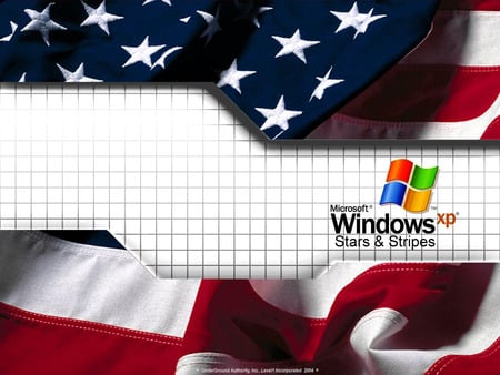 Stars & Stripes WinXP - technology, vista, windows