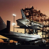 Space Shuttle Under Construction