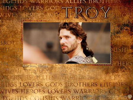 Troy / Troja - eric bana, epic, warner brother, troy, wb