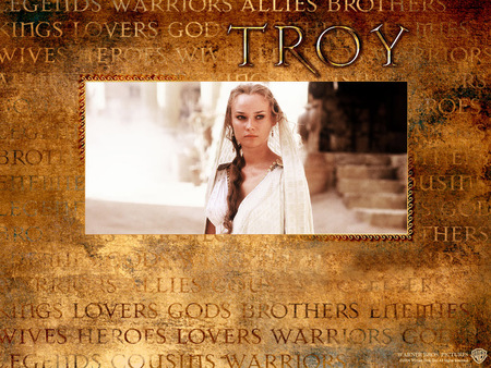 Troy / Troja - diane kruger, german, epic, warner brother, troy, wb