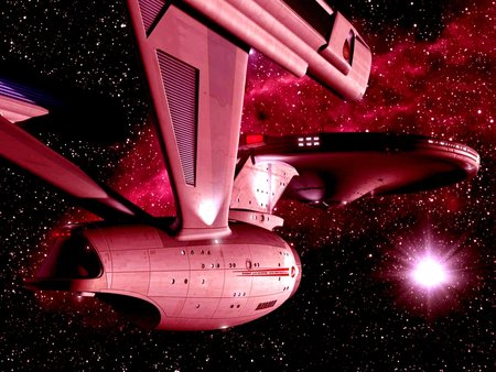 Star Trek II: The Wrath of Khan - enterprise, startrek, the wrath of khan, space, star trek, battle, classic, sci fi, movies, action, adventure, cinema