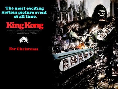 King Kong  - hollywood, movie, cinema, king kong, vintage, adventure, action, classic, movies