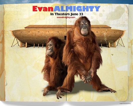 Evan Almighty / Evan AllmÃ¤chtig - evan almighty, morgan freeman, universal pictures