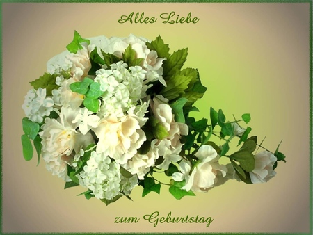 Alles Liebe zum Geburtstag / Happy Birthday - geburtstag, happy birthday, birthday