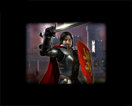 Stronghold - armor, warrior, stronghold, weapon, 3d and cg, dark age, combatant